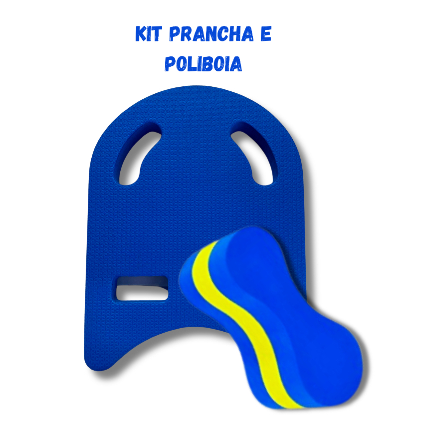 Kit Prancha e Polibóia EVA Hidroginástica e Natação para Todos os Níveis