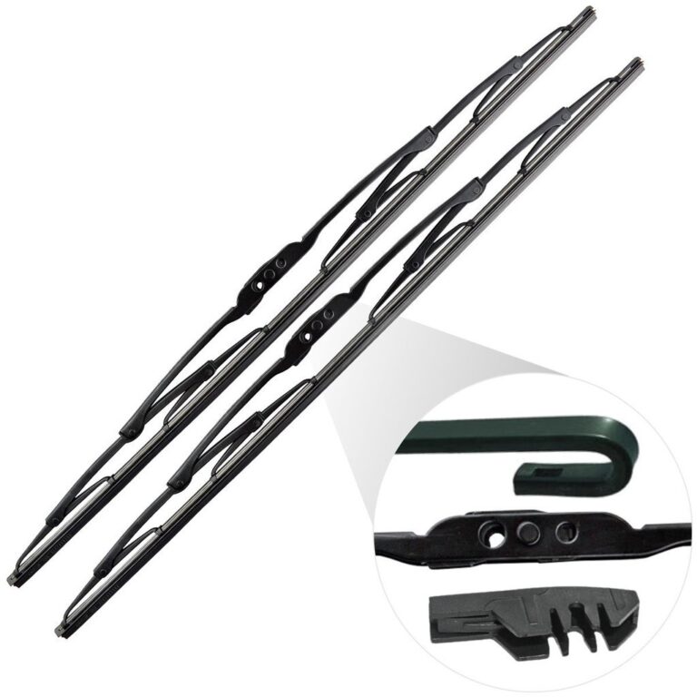 Par Palheta Universal DE Ferro Limpador Parabrisa 
