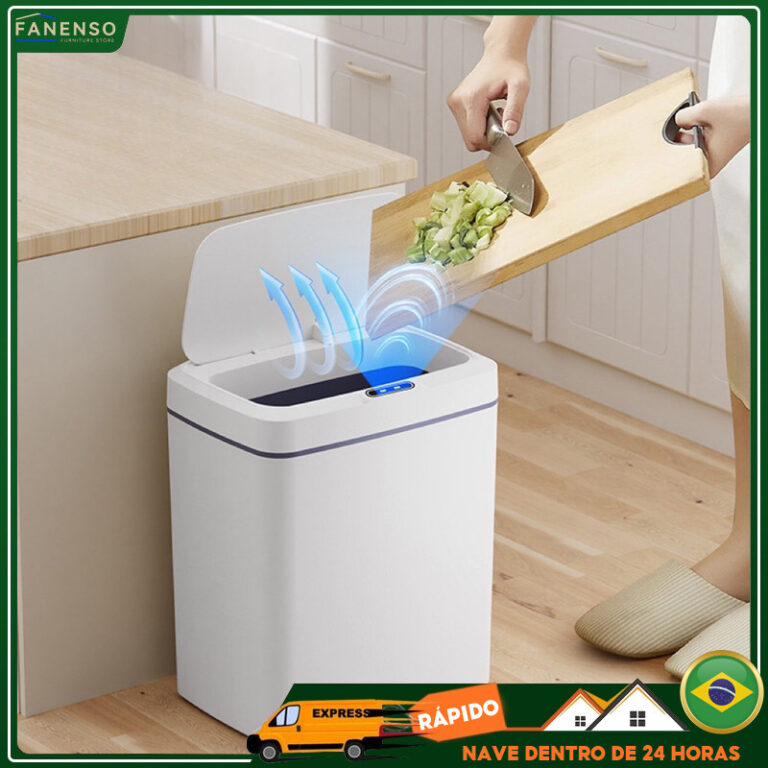 Lixeira Com Sensor Automático Inteligente Abre F�