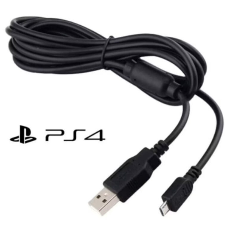 Cabo 2 Metros Carregador Controle Ps4 Playstation 