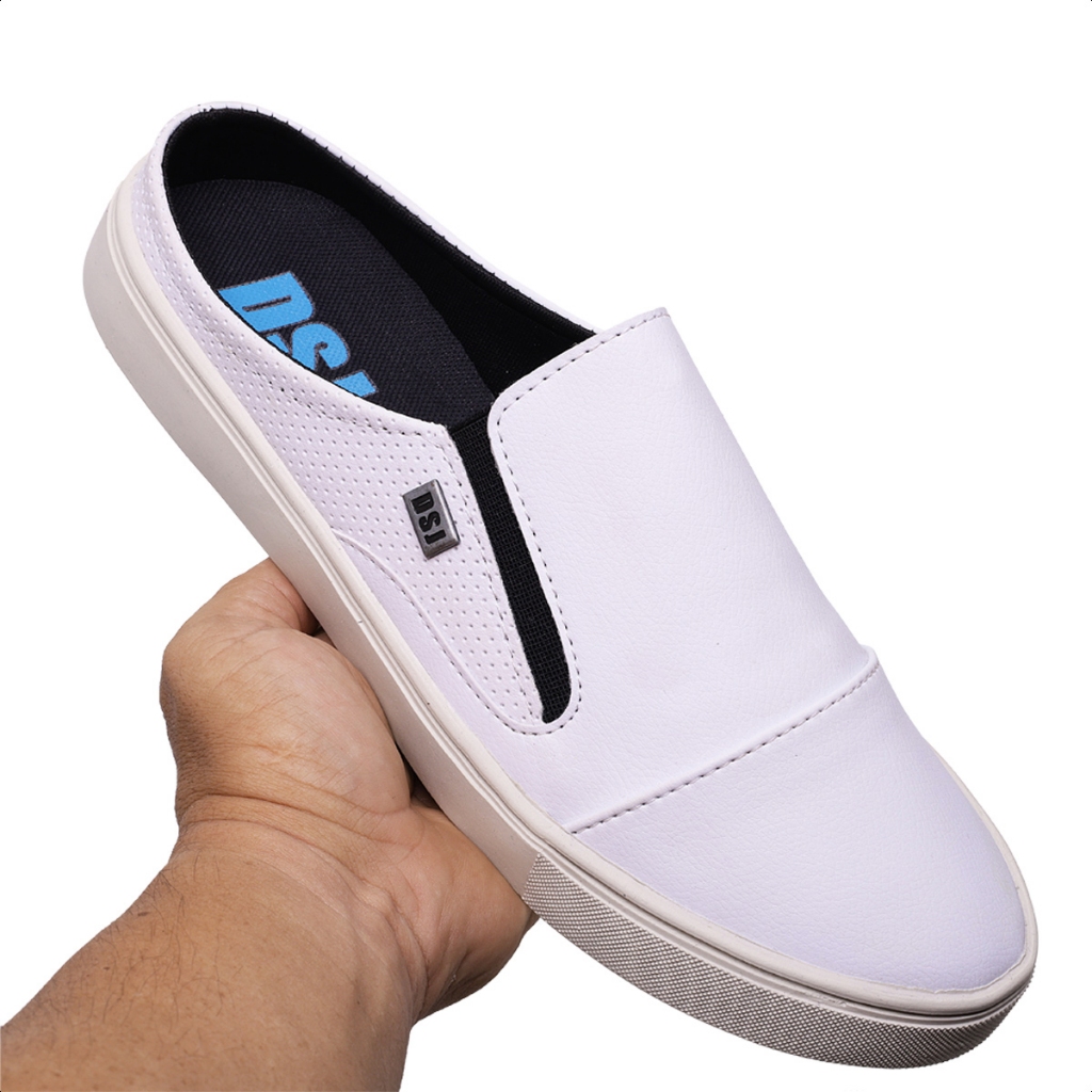 Mule Masculino Slip On Sapato Casual Tênis Leve e Confortável Sofisticado