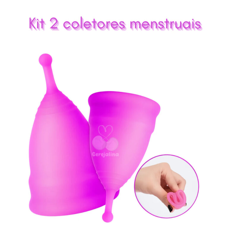 Coletor Menstrual Feminino Reutilizável Copo Mens