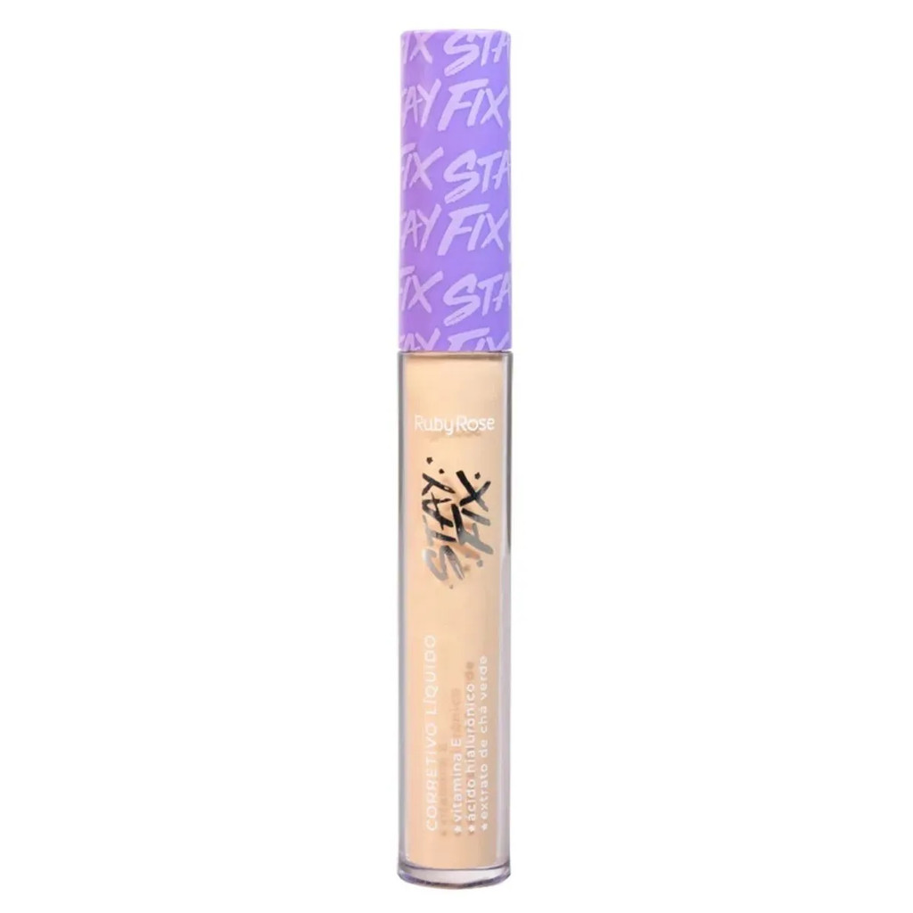 CORRETIVO LÍQUIDO RUBY ROSE STAY FIX TOM C02/C00/MC50