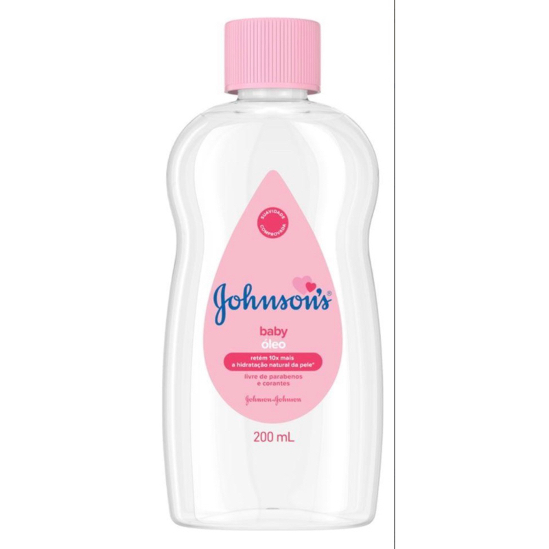 Óleo Johnsons Baby Puro 200ml