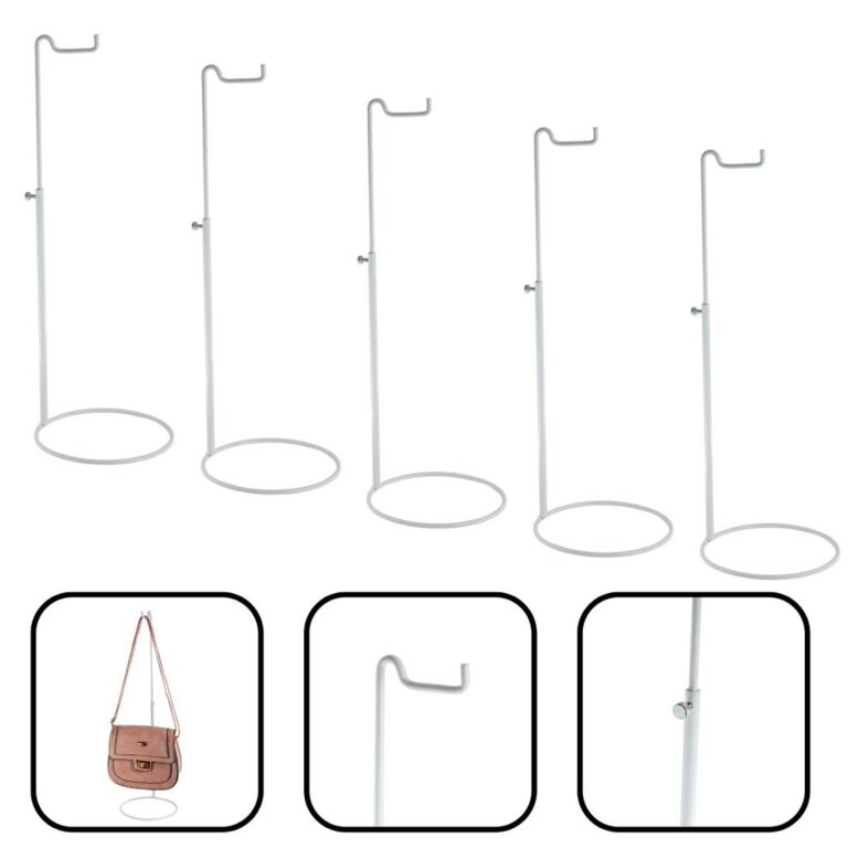 Kit 5 Expositor Porta Bolsa Para Vitrine Balcão E