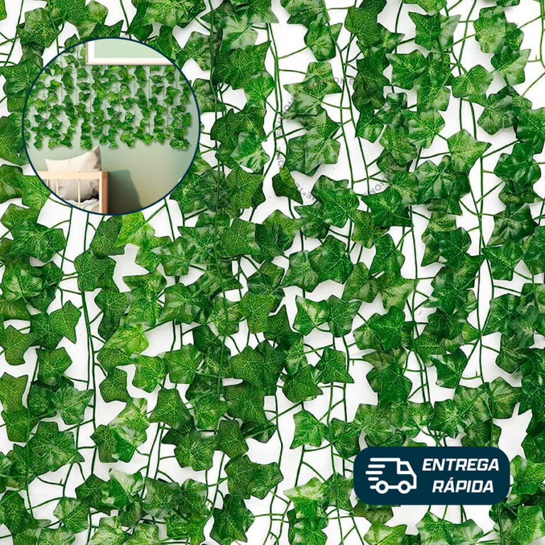 48 Metros Hera Verde Planta Artificial Trepadeira 