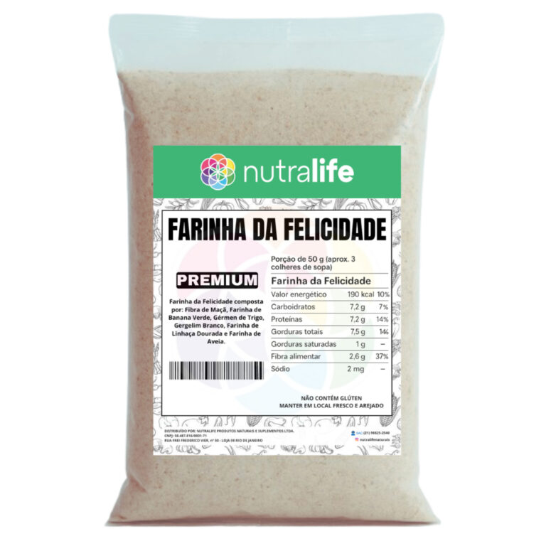 Farinha da Felicidade Dopamina Farinha de Banana V