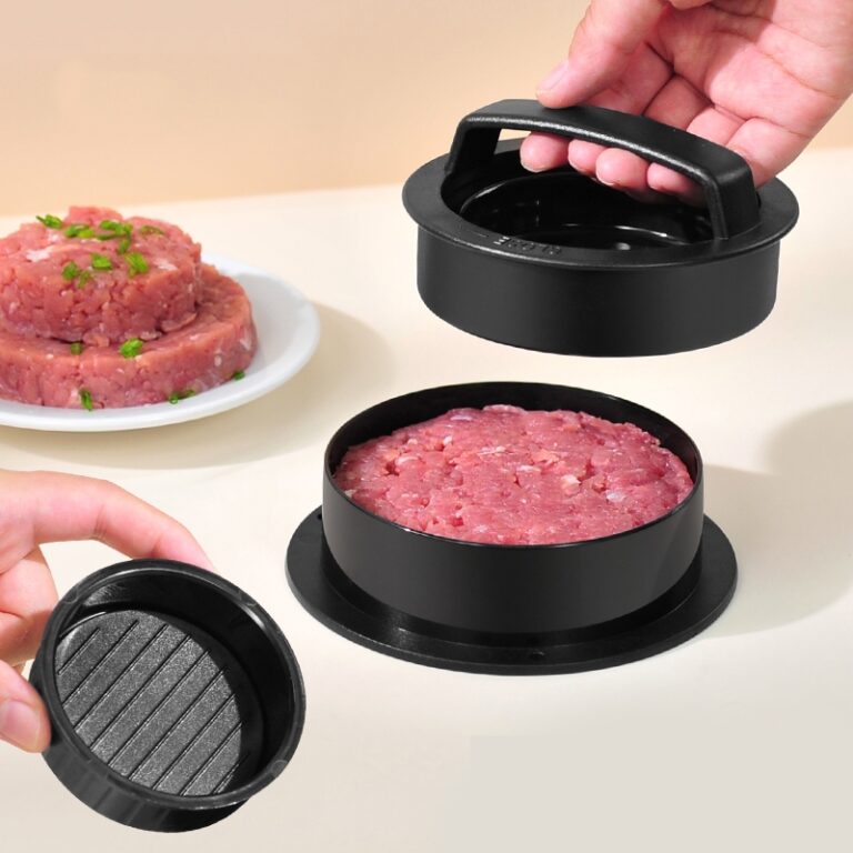 Molde para Hambúrguer Forma 5 peças Base Removí