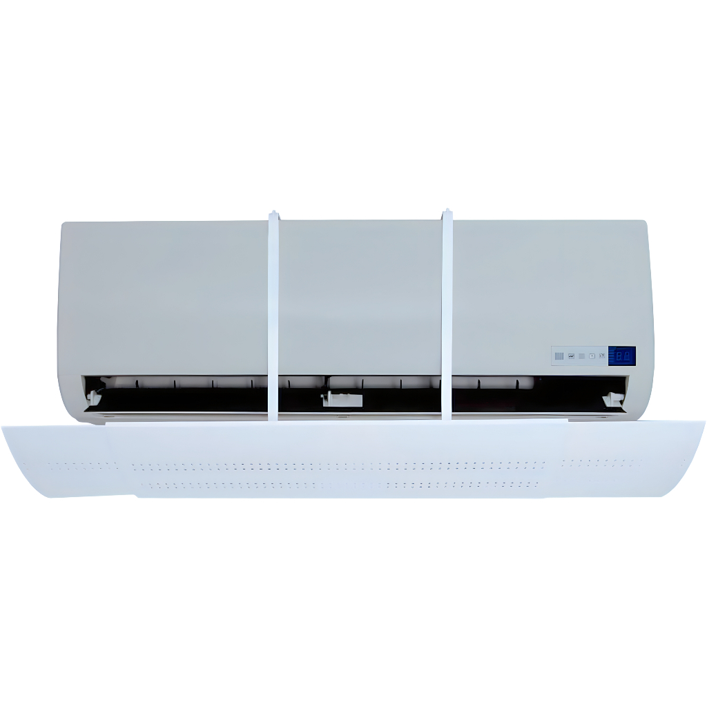 Defletor Ar Condicionado Split Universal 7000 a 30000 Mil Btus Ajustável Sem Furo 56 a 96cm