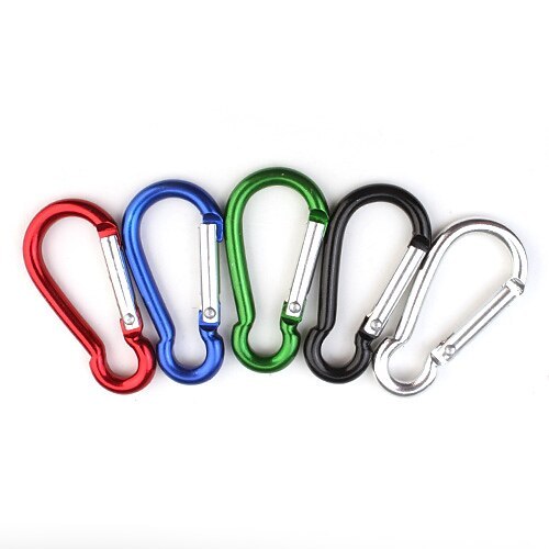 Kit 10/20 Mosquetão de Alumínio Colorido 5cm Mul