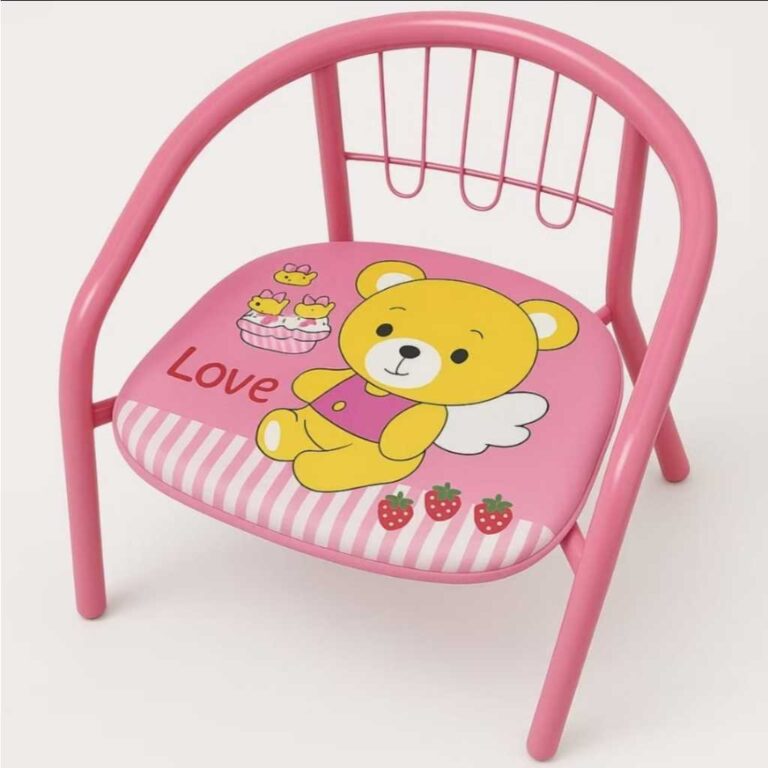 Cadeirinha Infantil Metal Com Estampa e Apito Vari