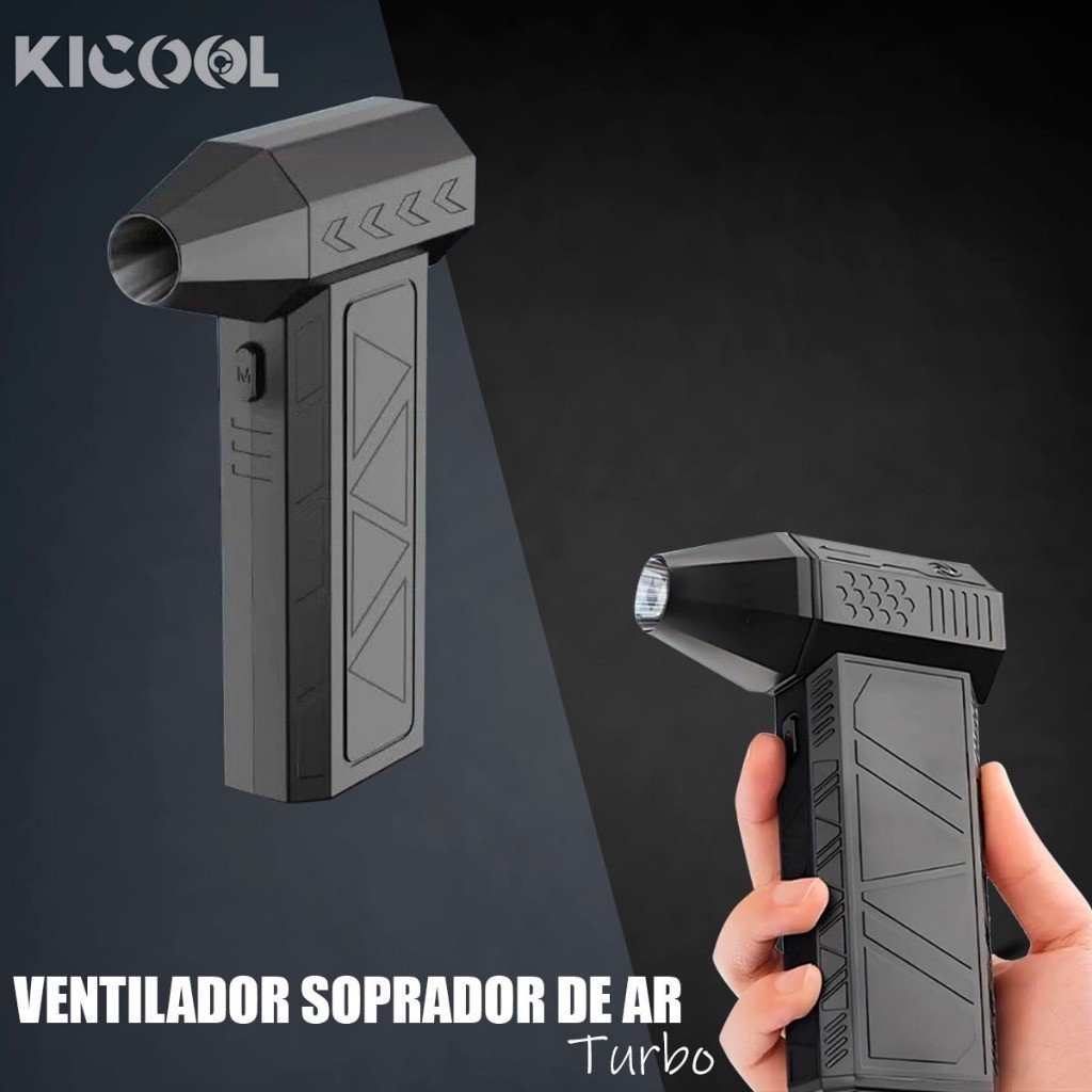 Ventilador Soprador De Ar Turbo 130000 Rpm Sem Fio Portátil canaa yl