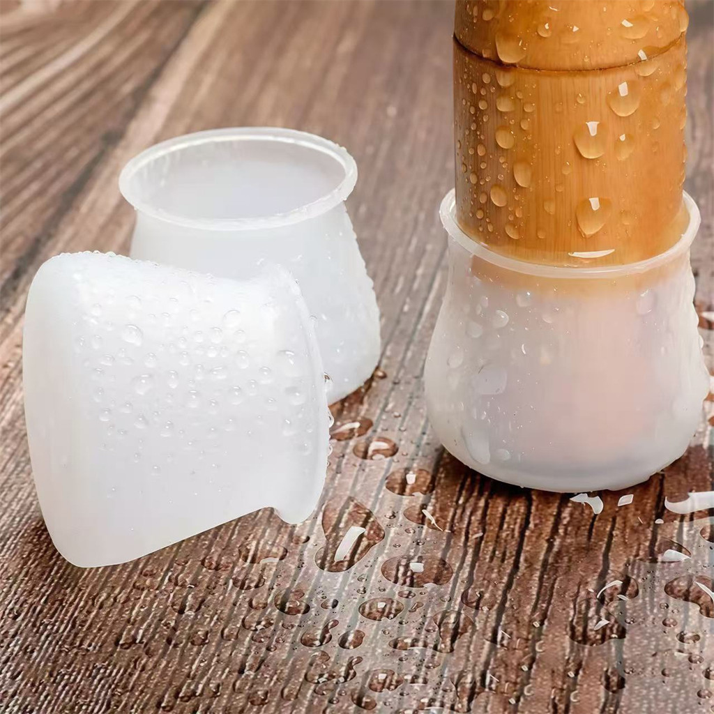 Protetor de Silicone para Pés de Cadeira e Mesa Kit 4/12/16/20 Unidades Antiderrapante Protetor de P