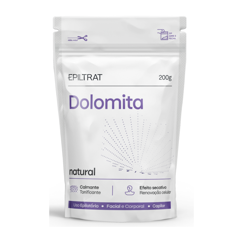 Dolomita Cosmética Labotrat 200g  Argila Clareadora para Tratamento Facial e Corporal Epiltrat