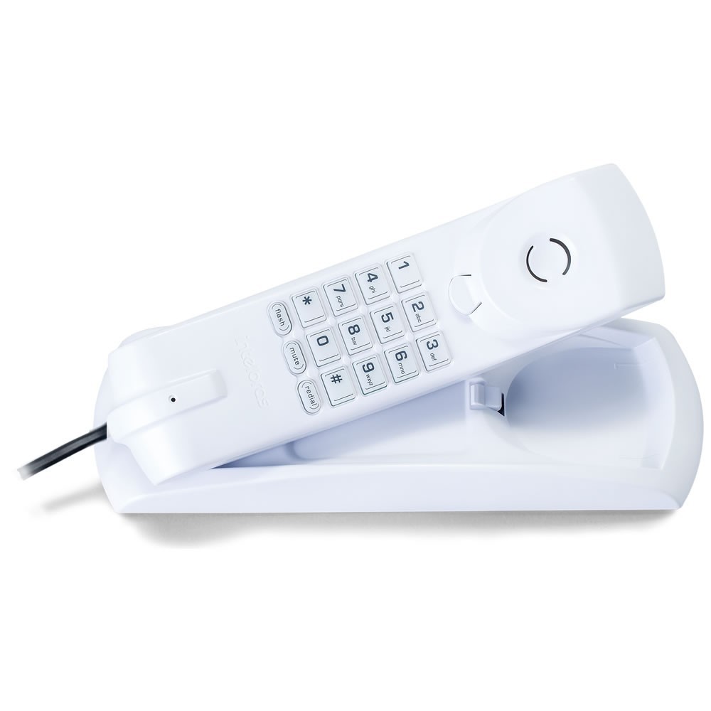 Telefone De Mesa e Parede TC 20 Branco – Intelbras