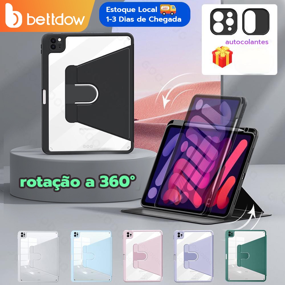 BETTDOW para iPad Case Air 4/5/6 Pro 11  Air3 Pro10.5 10th 8th Gen 6th 7th 5th 9th Capa para ipad co