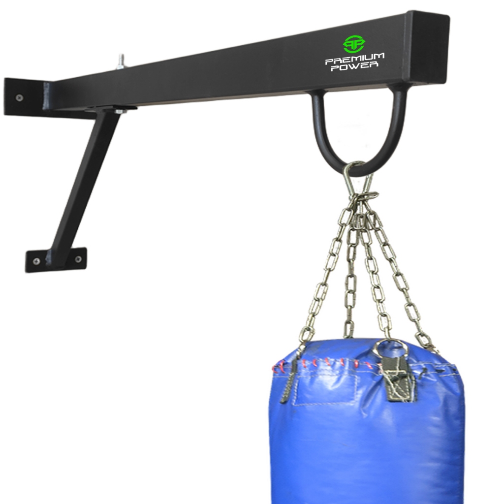 Suporte de parede saco de pancada box resistente luta + kit de instalação
