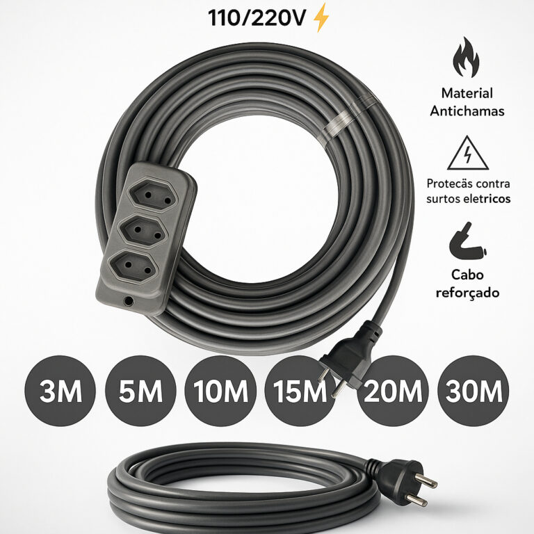 Extensão Reforçada – Cabo Grosso e resiste