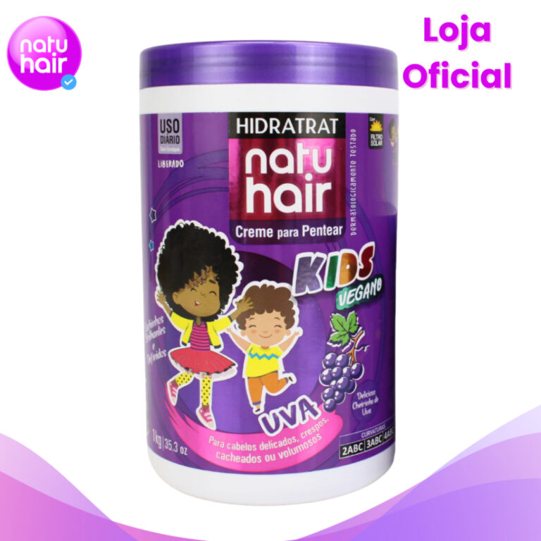 Creme para pentear Kids Uva Natuhair 1KG