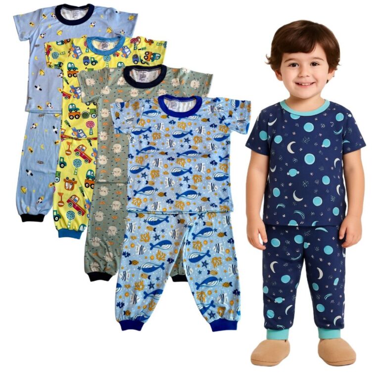 Kit 2 Pijamas Infantil Menino Estampado Roupa Masc