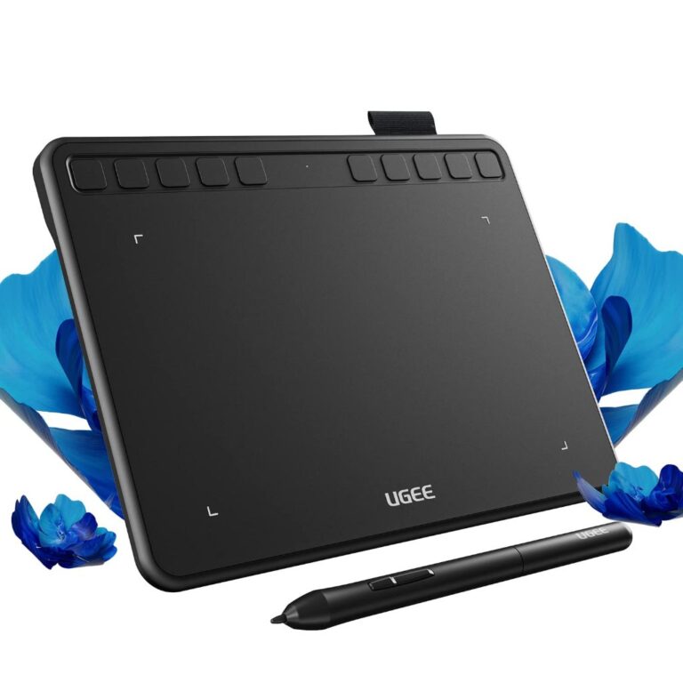 UGEE S640 prancheta de desenho de 6,3 polegadas co