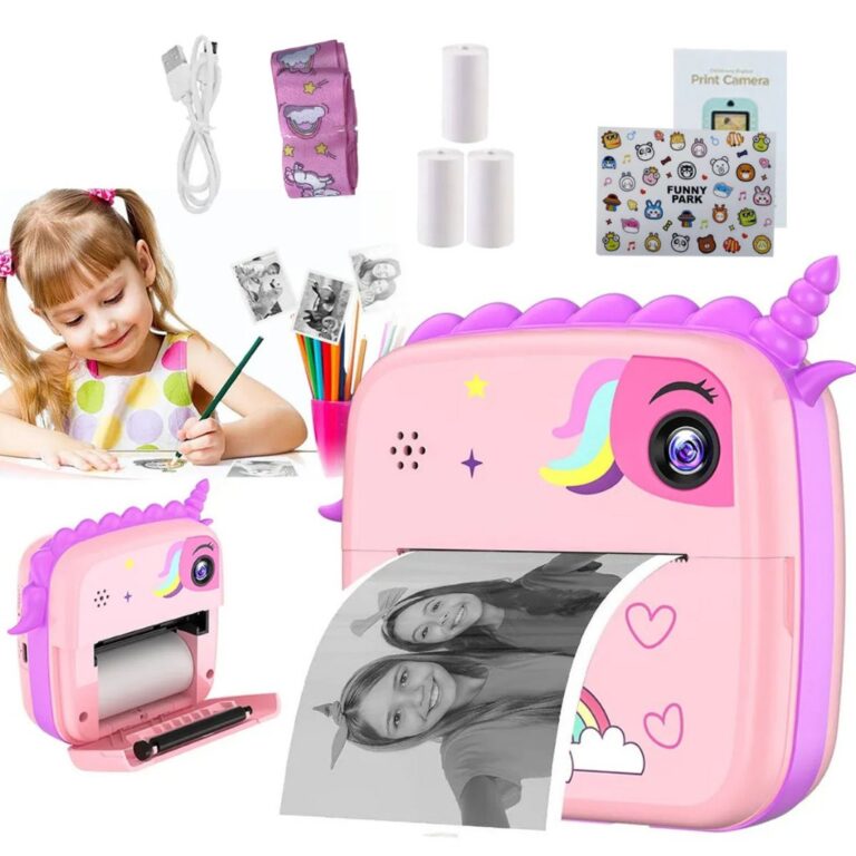 Câmera Hd Infantil Instantânea Filmadora Full Di