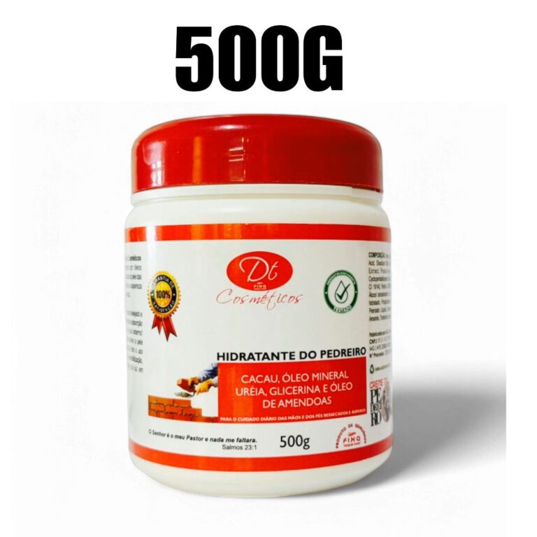 Creme De Ureia 500G Creme De Pedreiro Para Pés Ra