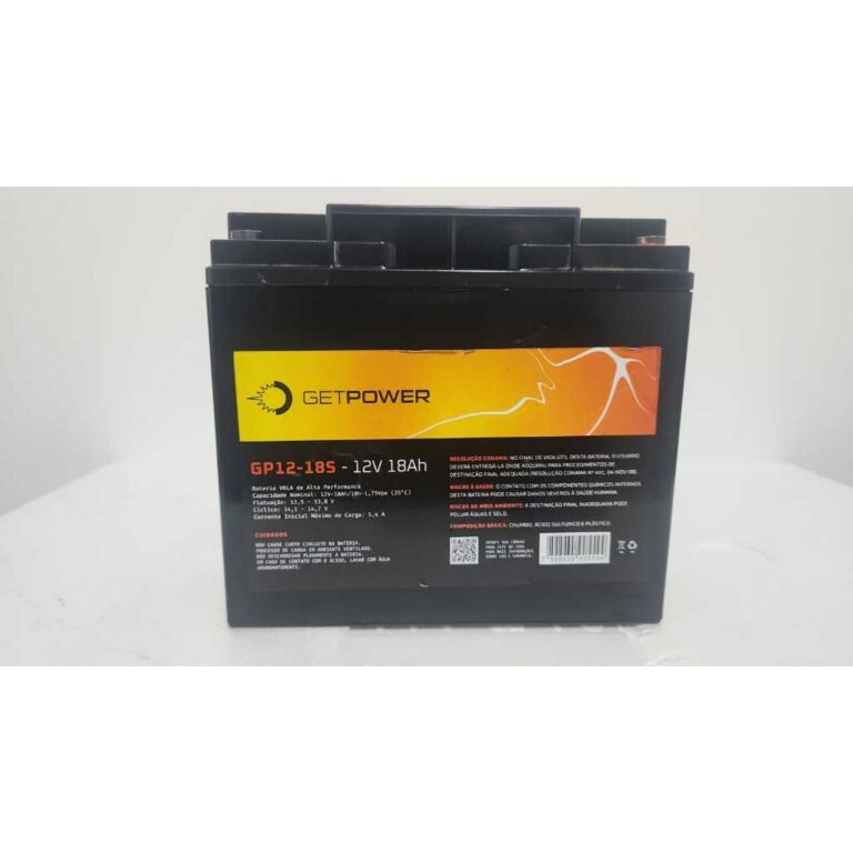 Bateria 12V 18Ah Original Alta Eficiência NOWBRAK