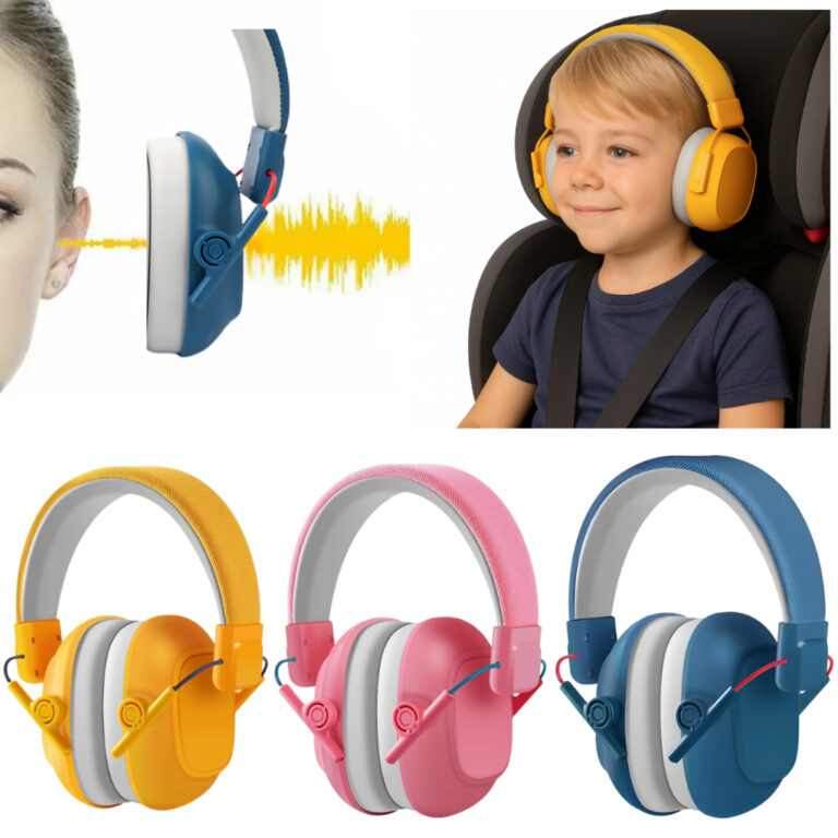 Abafador de Som Fone Infantil Autismo Hipersensibi