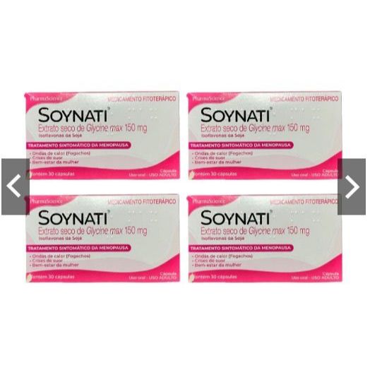 KIT 3 Soynati – Isoflavonas De Soja – 