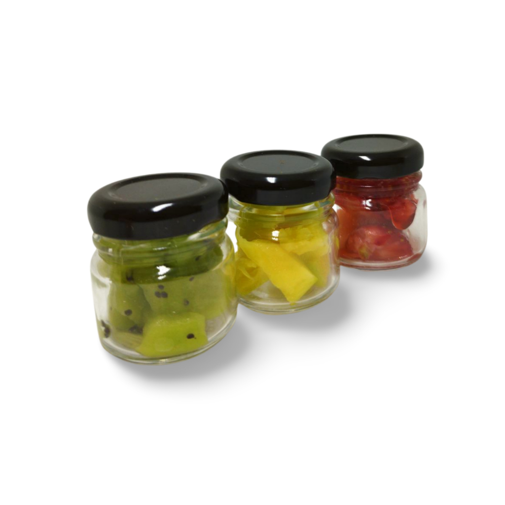 72 Potinhos de Vidro 40ml para Lembrancinhas Casamento Aniversario Cha de Bebe Papinha Mini Potes