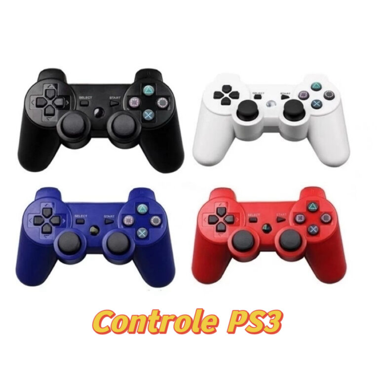 Controle PS3 Joystick Dual Shock Sem Fio  Wireless