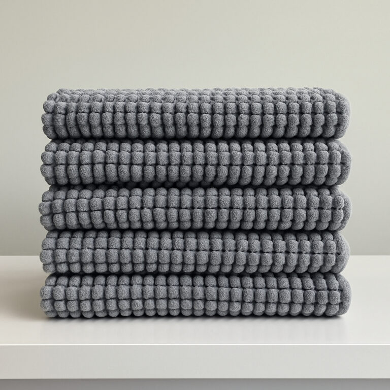 Tapete de Banheiro Bolinha Super Macio 60 x 40cm V