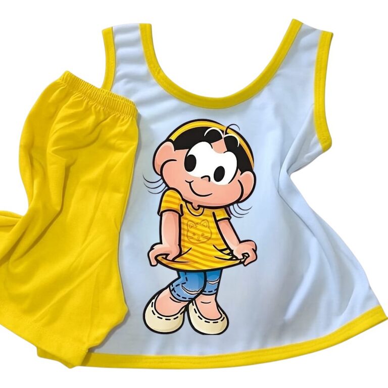 Pijama menina infantil/modelo regata