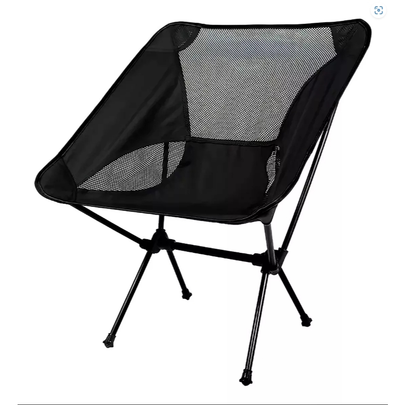 Cadeira Camping Banqueta Praia Dobrável 140kg Bolsa  Cadeira dobrável