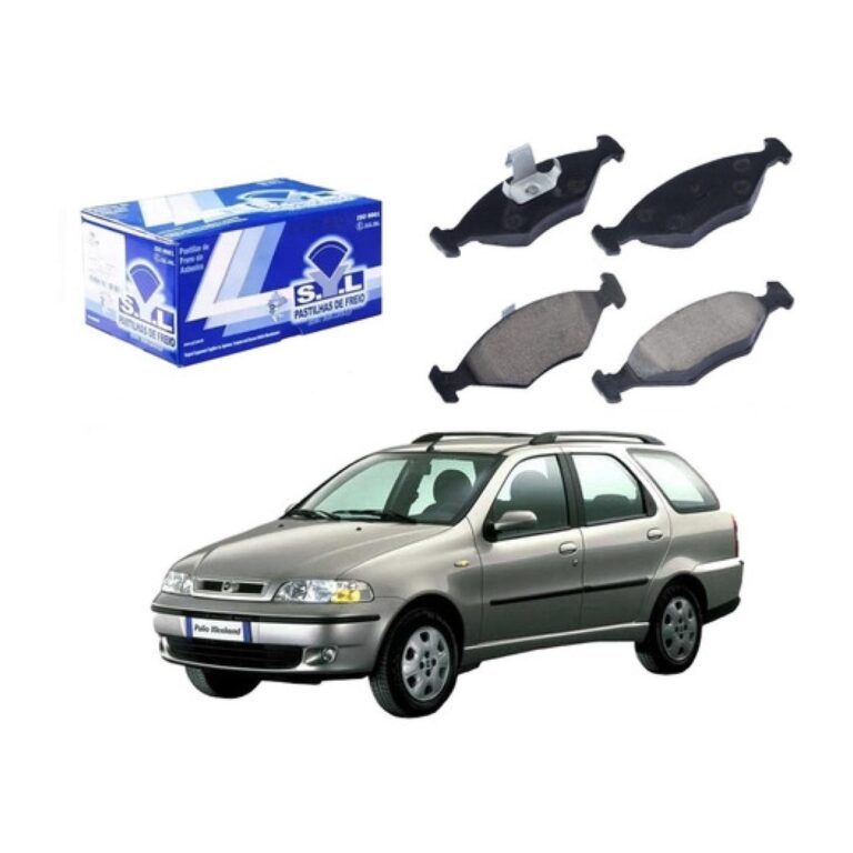 Pastilha Freio Dianteira Original, Palio Weekend 1