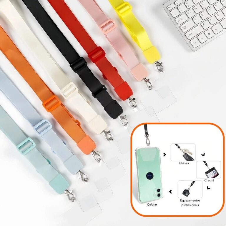 Cordão Corda Alça Pescoço Ajustável Resistente