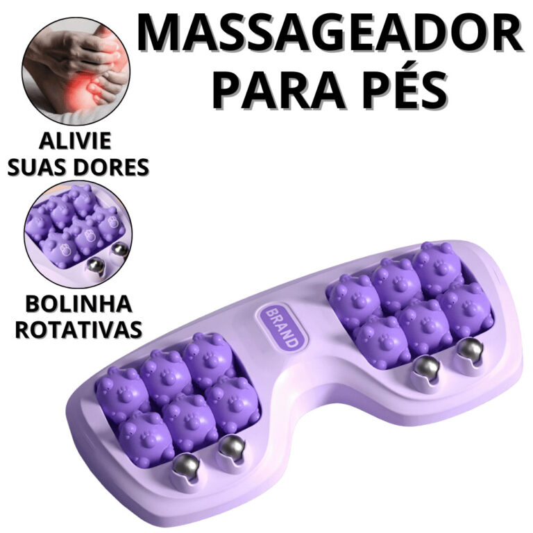 Massageador De Pés Rolo De Massagem Profissional
