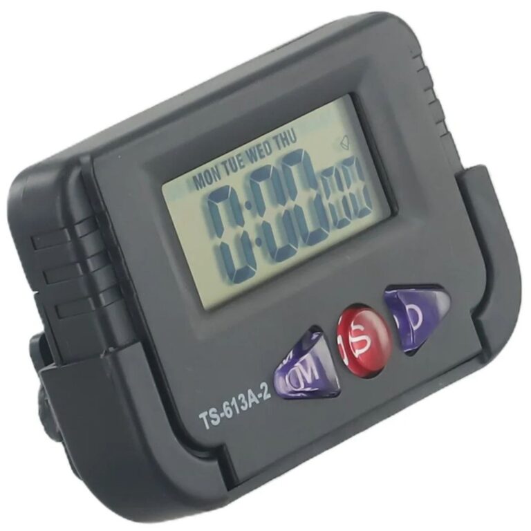 Relógio Automotivo Digital com Alarme  Painel de 