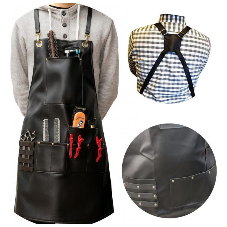 Avental Barbeiro Cabeleireiro Capa Premium Profiss