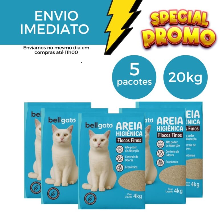 Areia Sanitária Higiênica Para Gatos Anti Odor 2