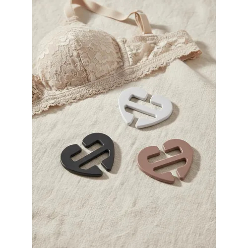 Kit 3 Clips Junção Alça Sutiã 10 mm  Clip Nada