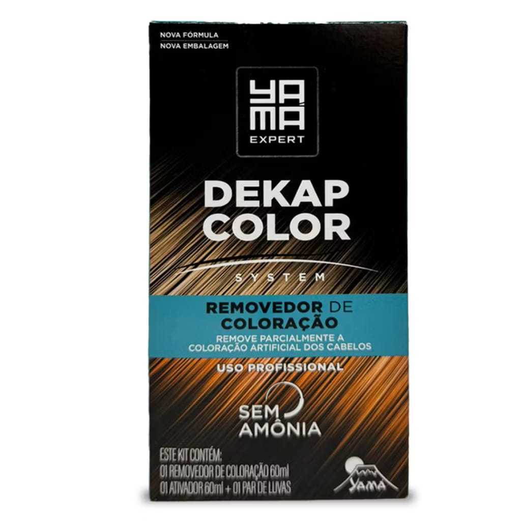 Kit Yamá Dekapcolor System (120ml) removedor de coloração enviorapido