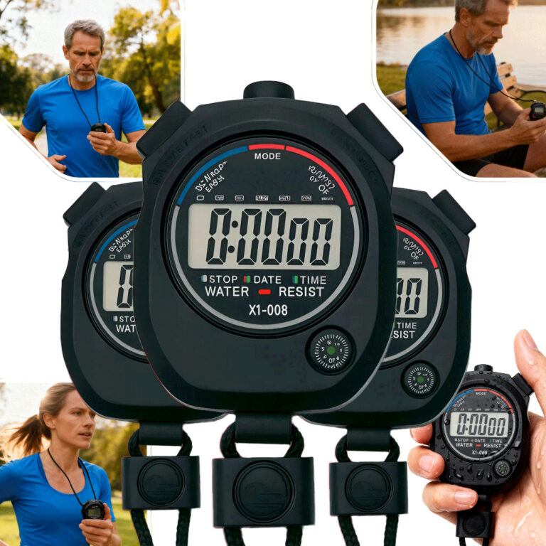 Kit 1/2/3 Cronômetro Digital Esportivo Treinos Co