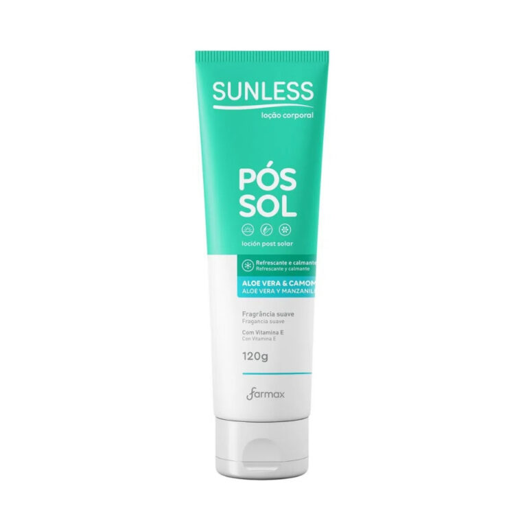 Loção Pós Sol Aloe Vera e Camomila 120g –