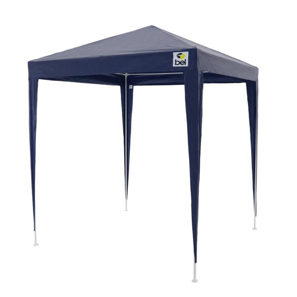 Gazebo Tenda de Praia 2×2 Desmontável Bel Azul ou Branca Oferta