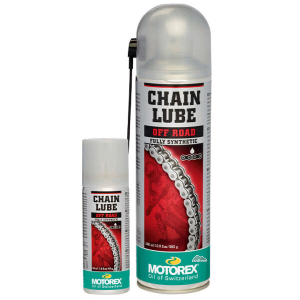 Kit 2 Spray Lubrificante Motorex Chainlube 556ml para Correntes Motos Off Road, Enduro