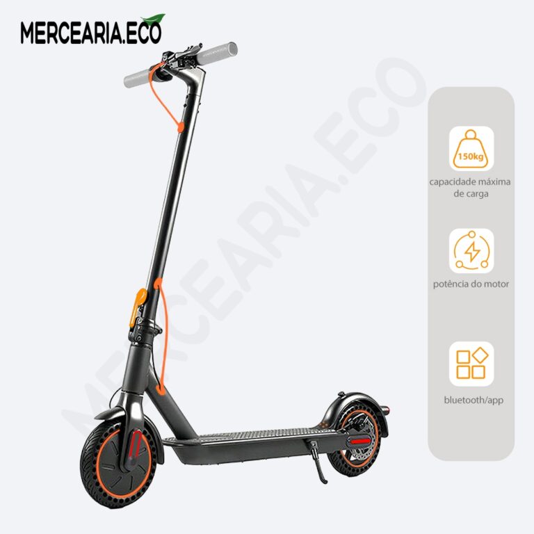 Atinete Elétrico Dobrável 350 W Portátil Autono