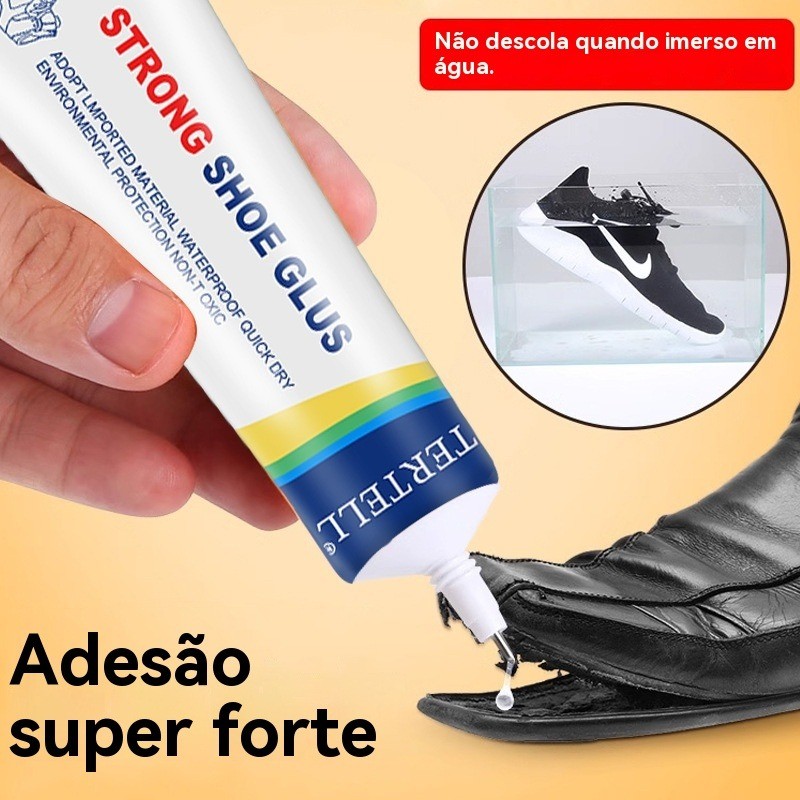 Cola Transparente Para Kit1/10 Reparo De Sapatos Adesivo À Prova Dágua Fixação De Solas , Saltos E