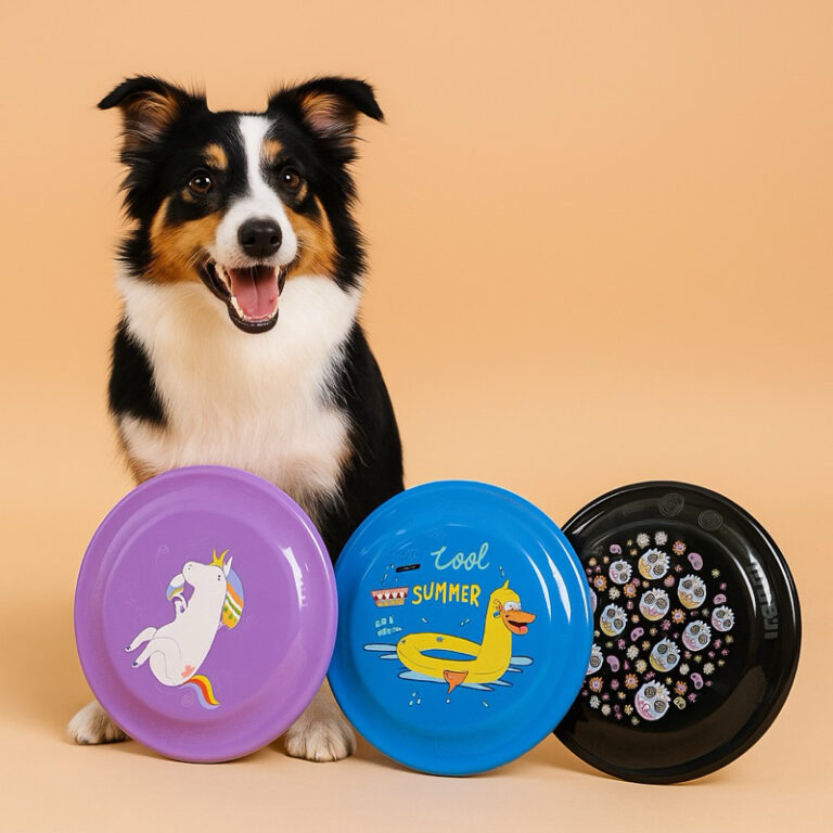 Kit 3 Frisbees Disco para Pet  Brinquedo Resistent